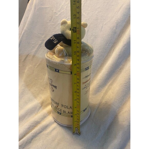 Piccolo Bambino Blanket Light Yellow Mini Security 2 Piece Ensemble Bear Plush - Picture 9 of 9